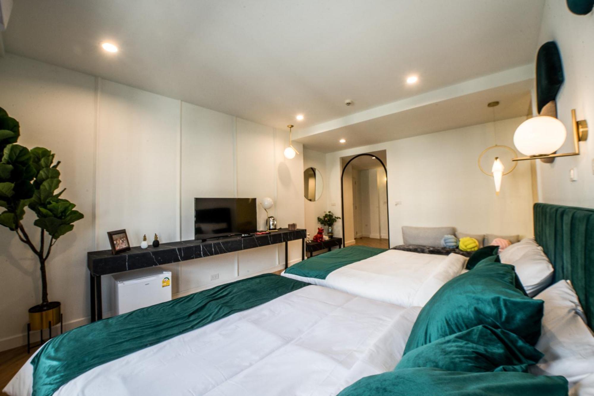 Theme Boutique Hotel Bangkok Makkasan Quarto foto